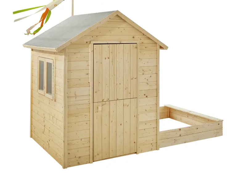 ELISABETH  wooden house with sandbox